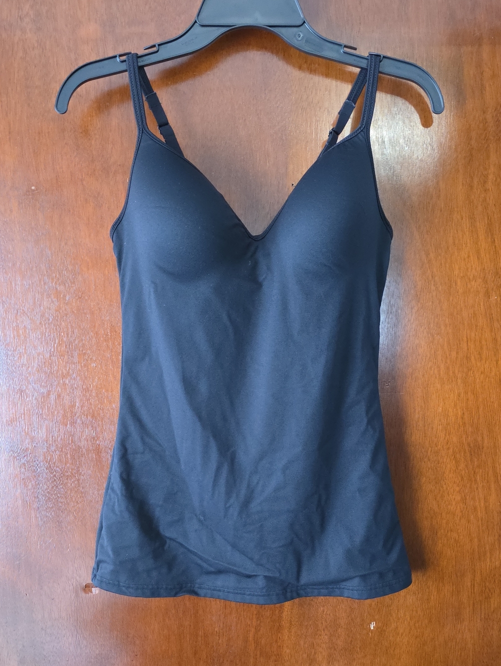 MAIDENFORM Black Women's Shapewear Camisole Bra Large